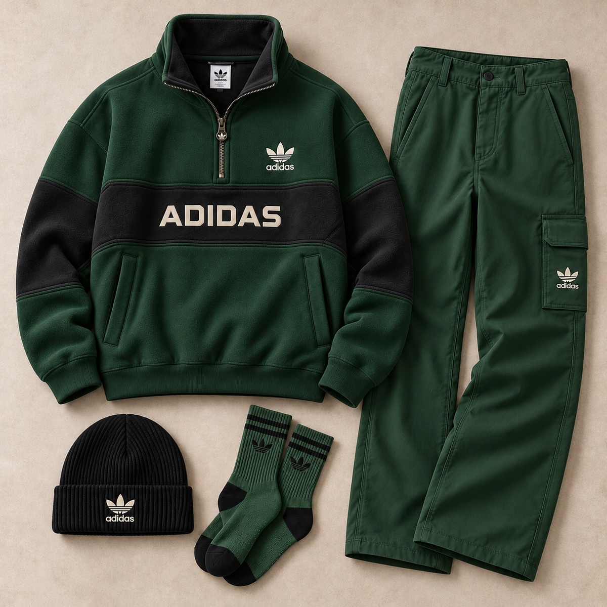 Men’s Casual Everyday Sweatshirt Set