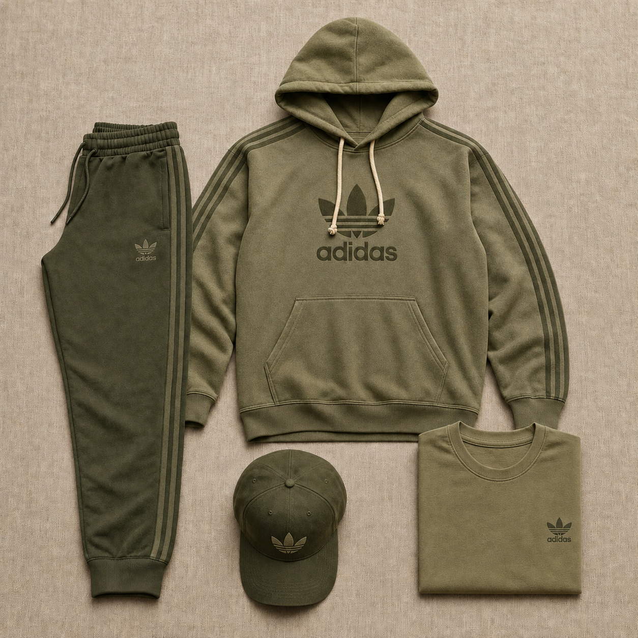 Everyday Stripes Tracksuit Set