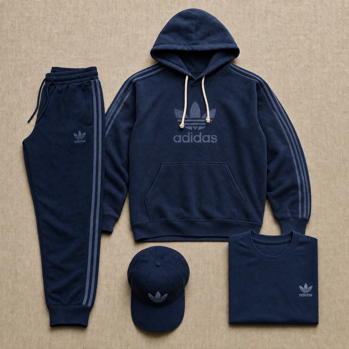 Everyday Stripes Tracksuit Set